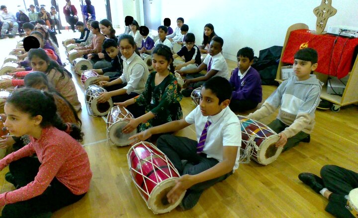 Image of Year 5 Drumming Concert Spring 22