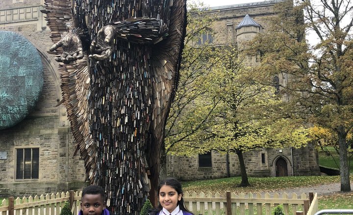 Image of R.E. Conference and the Knife Angel